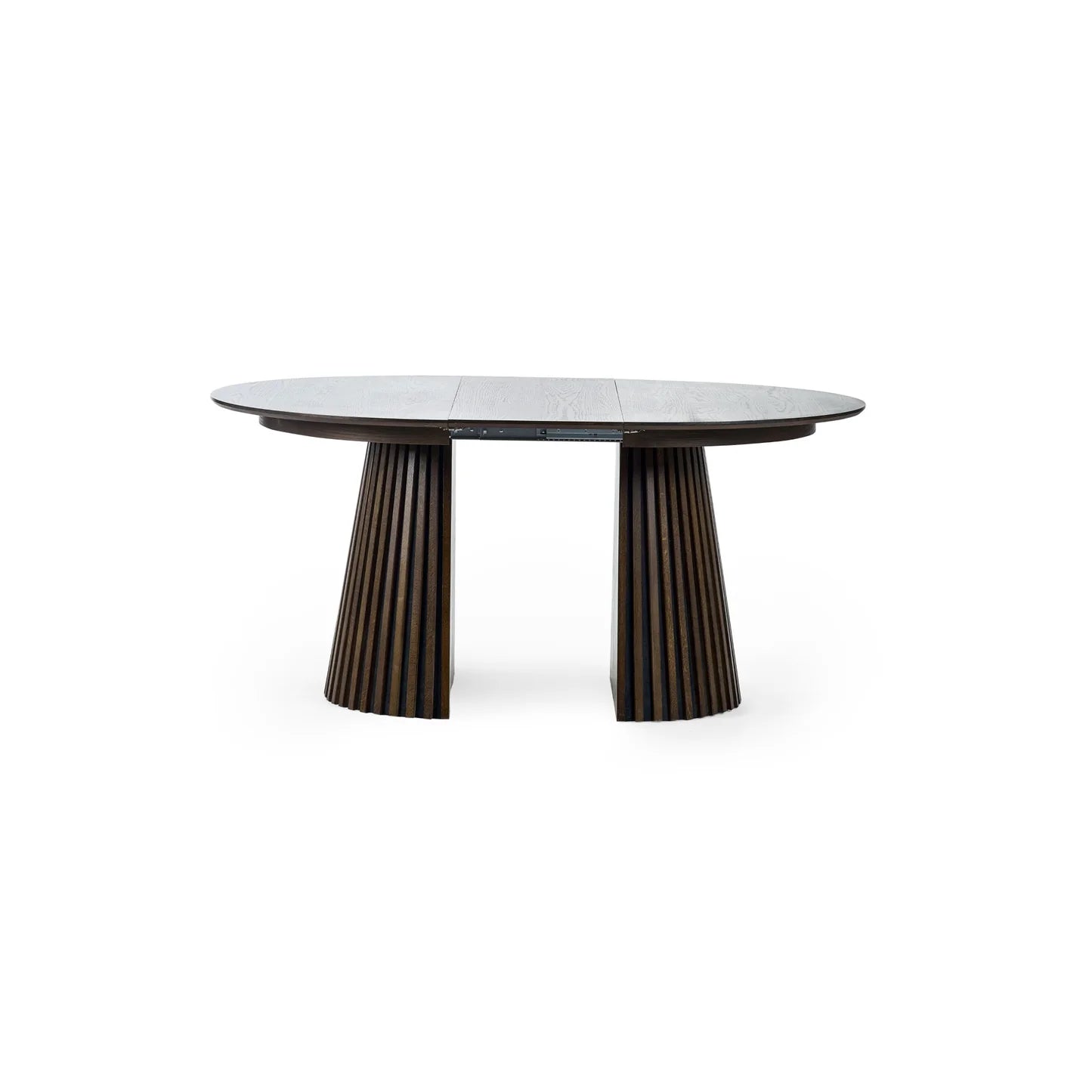 Battersea Extending Dark Oak Dining Table - Pendle Village Furniture