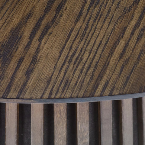 Battersea Extending Dark Oak Dining Table - Pendle Village Furniture