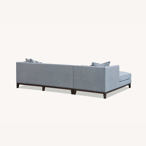 Cooper Left Hand Corner Sofa in Dolphin Boucle - Pendle Village Furniture