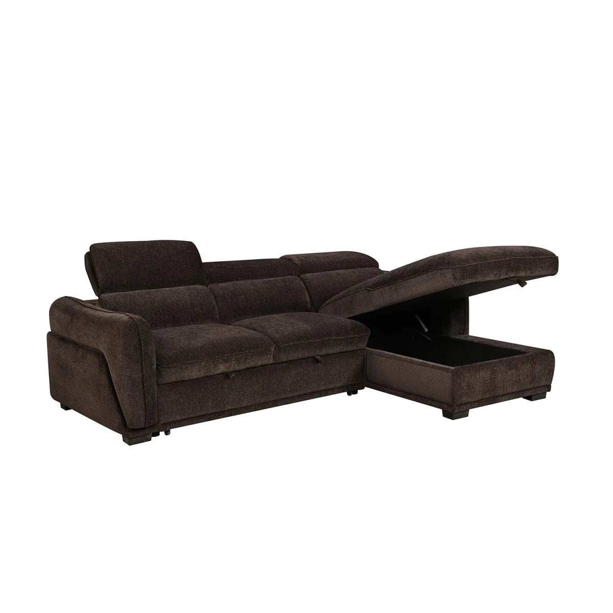 Alvion LHF RHF Corner Sofa Bed with Pull-Out Bed Mechanism