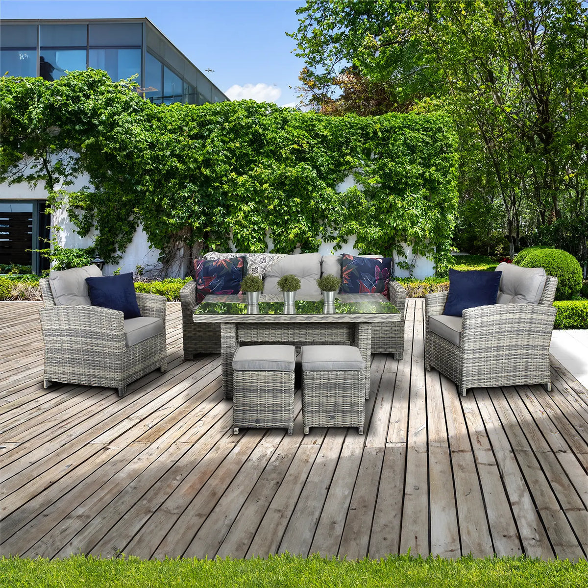 Signature Weave Amy sofa dining set - Pendle Village Furniture