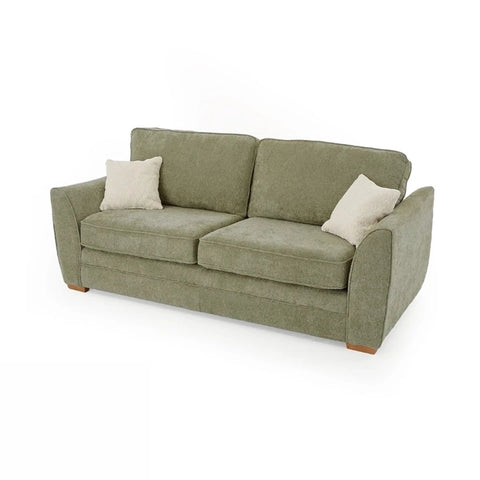 Andover Leo 2 seater sofa with curved arms and modern design.