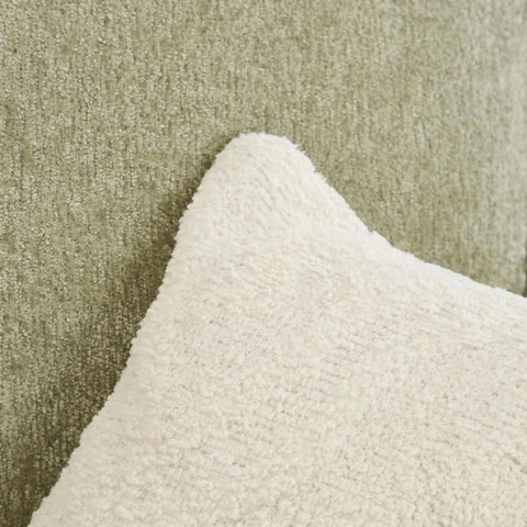 Andover Leo cushion close-up with soft padding and plush comfort.