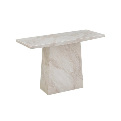 Apollo Taupe Marble Gloss Console Table