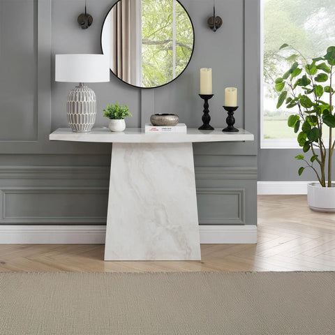 Apollo Console Table Styled in a Modern Hallway