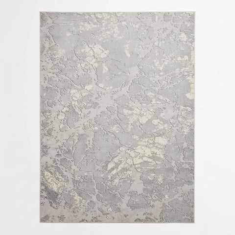Apollo 2677 Modern Abstract Rug in Grey/Ivory