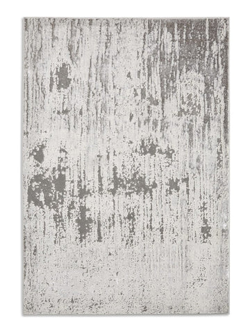 Apollo CK406 Modern Abstract Rug in Grey/Silver