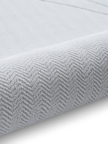 Apollo E9974 Modern Abstract Rug in Grey Silver closeup view