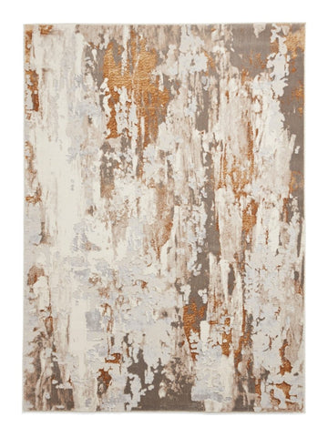 Apollo GR580  Modern Abstract Rug in Bronze/Grey