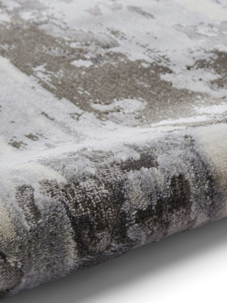 Apollo GR580  Modern Abstract Rugs in Grey closeup view