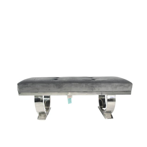 Arianna 2M Marble Top Dining Table with Lion Knocker Chairs and Bench - Pendle Village Furniture