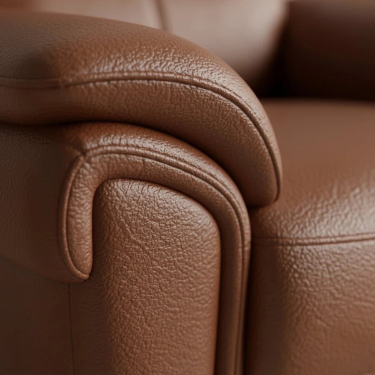 Luxury leather upholstery designed for comfort and longevity.