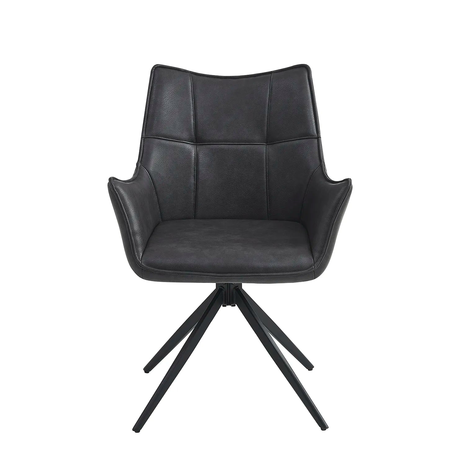 Arundel Faux Leather Dining Armchair - Set of 4 - Pendle Village Furniture