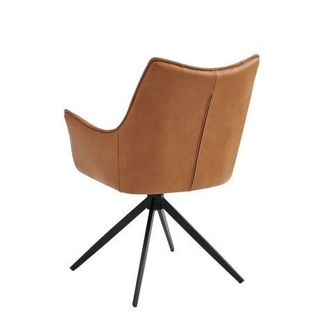 Arundel Faux Leather Dining Armchair - Set of 4 - Pendle Village Furniture