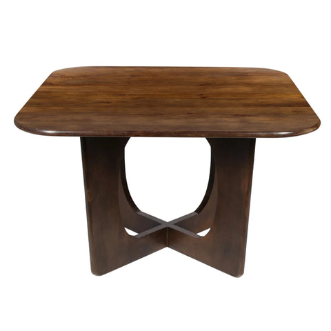 Asha 120cm Square Solid Mango Wood Dining Table