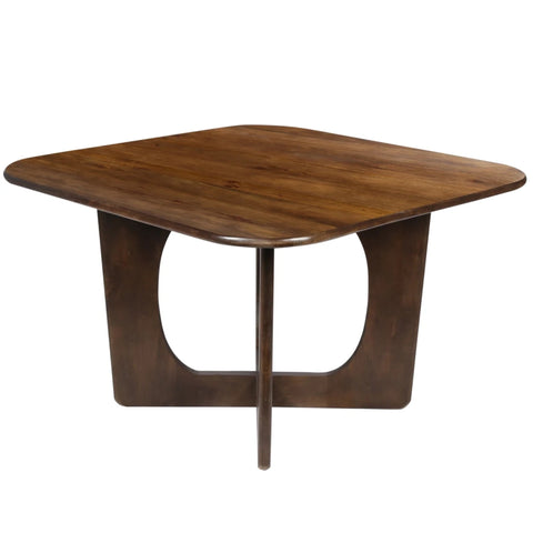 Asha 120cm Square Solid Mango Wood Dining Table