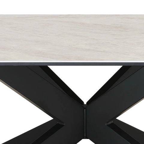 Athena Ceramic Top Coffee Table – W110cm