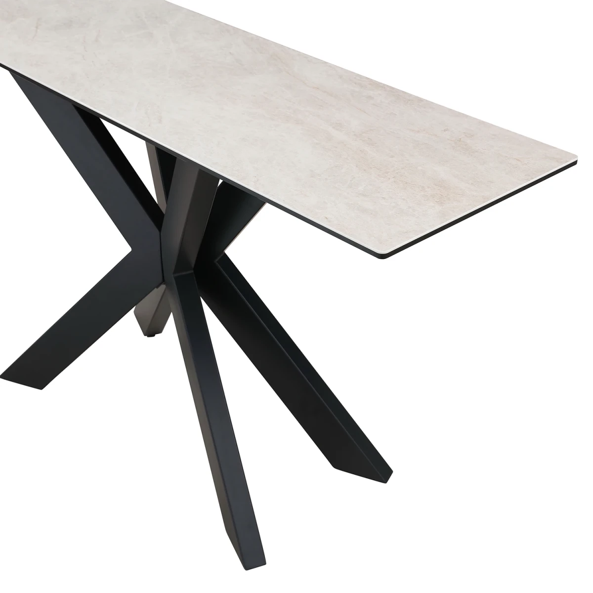 Modern hallway console table ceramic top