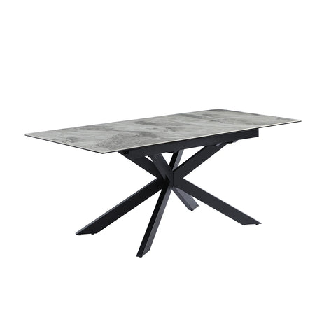 Athena Light Grey Extendable Ceramic Dining Table