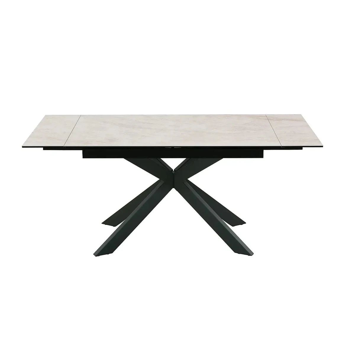 Athena Sand Ceramic Extending Dining Table 130–180cm