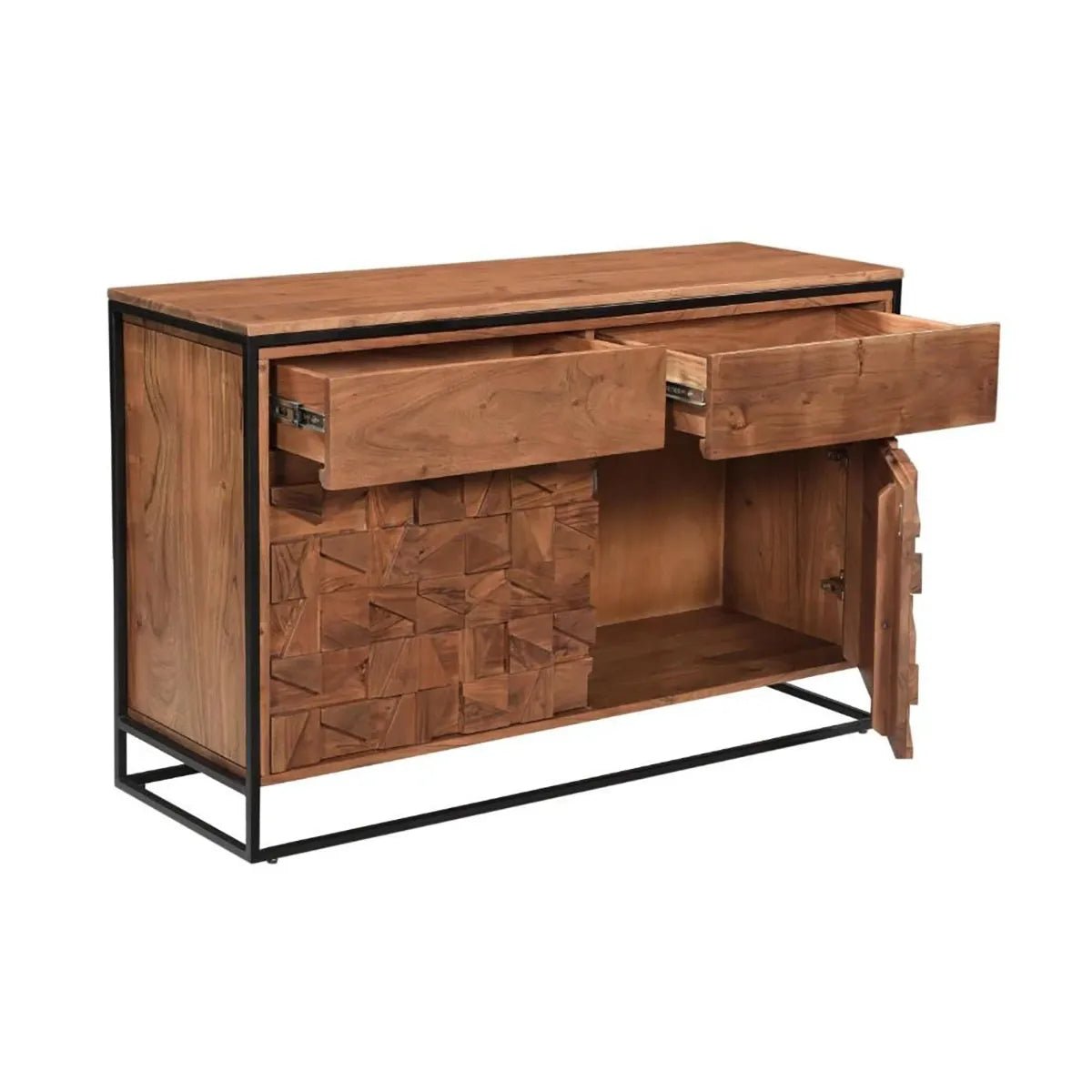 Compact small sideboard with bold contemporary character