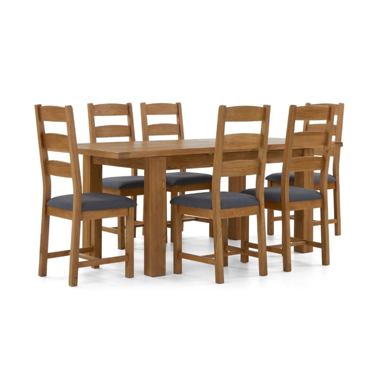 Augusta Small Rectangular Extending Dining Table - Pendle Village Furniture