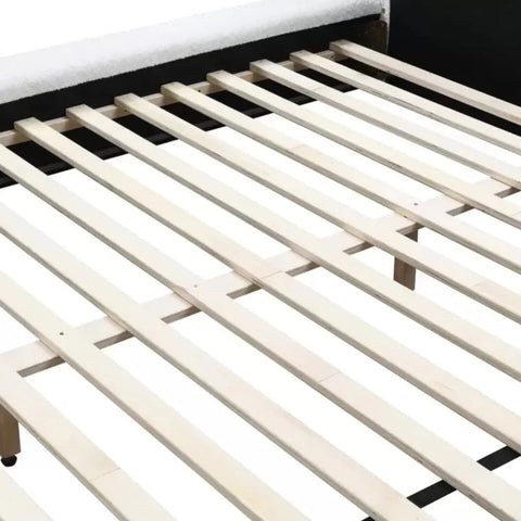 Sturdy bed base designed for stability and everyday comfort.