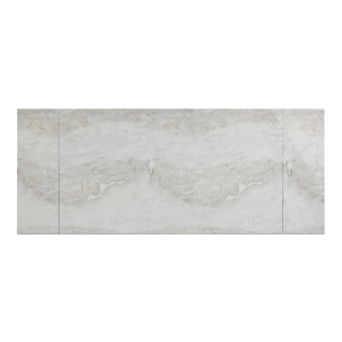 Monza Light Grey Marble Extending Dining Table