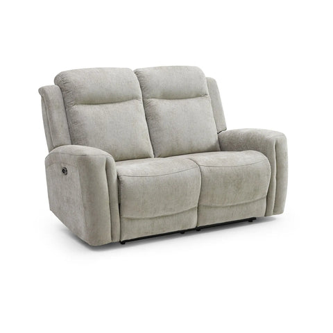 Bentley Natural Fabric 2 Seater Recliner Sofa - Pendle Village Furniture