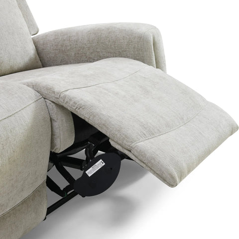 Bentley Natural Fabric 2 Seater Recliner Sofa - Pendle Village Furniture