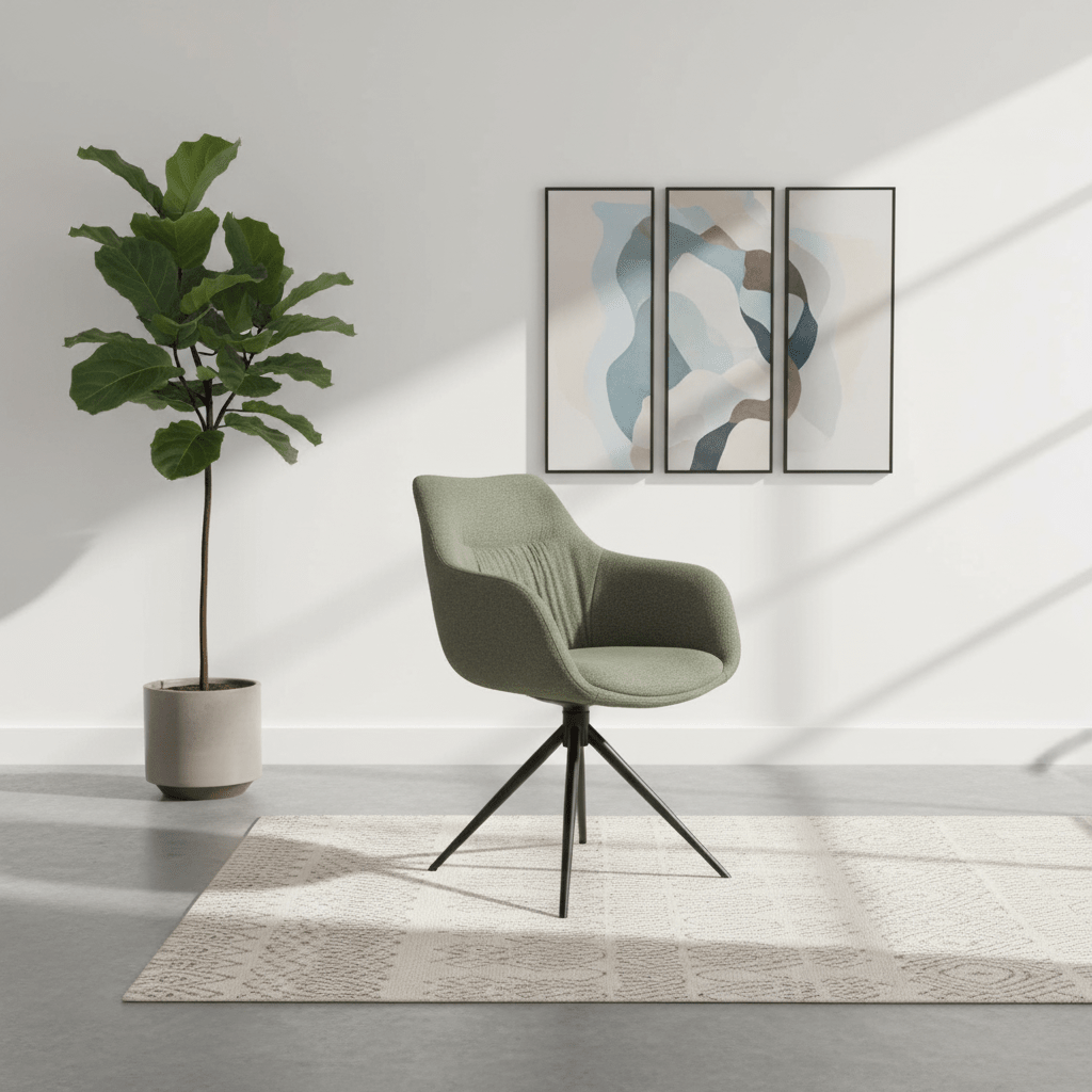 Bosley Sage Carver Set of 4 Dining Chairs