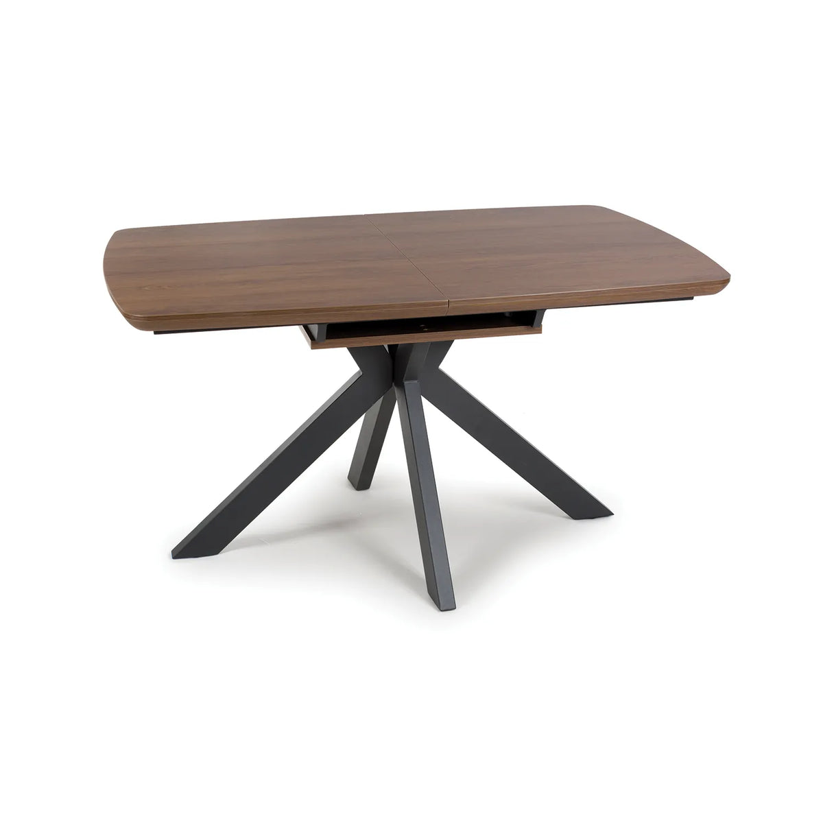 Bolton Smoked Oak Effect Smart Top Extending Dining Table - Pendle Village Furniture