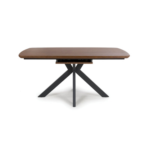 Bolton Smoked Oak Effect Smart Top Extending Dining Table - Pendle Village Furniture