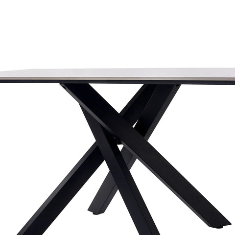 Lambeth White Marble Dining Table with Lambeth Chairs - Pendle Village Furniture