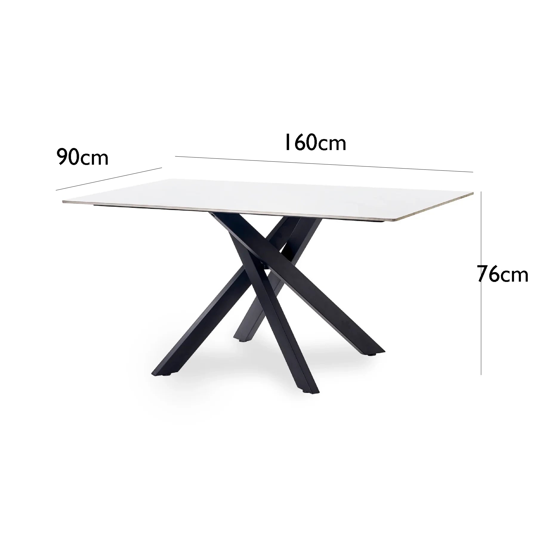 Lambeth White Marble Dining Table with Lambeth Chairs - Pendle Village Furniture