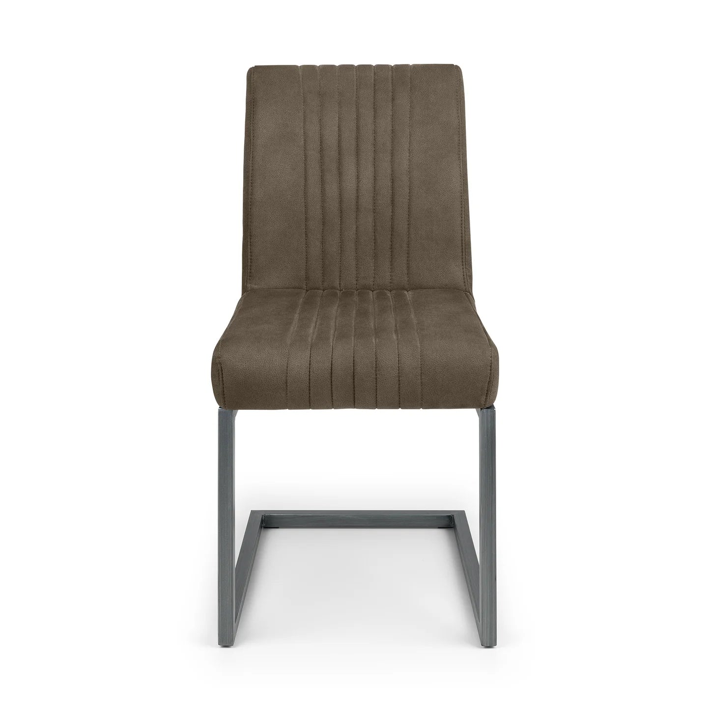 Brooklyn Charcoal Grey Fabric Dining Chairs – Set of 4 - Pendle Village Furniture