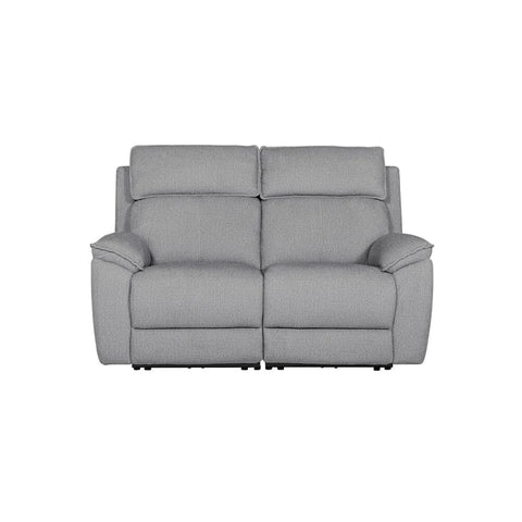 Bailey 2 Seater Electric Recliner Sofa – Grey