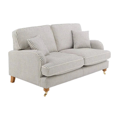 Pemberley Ticking Stripe Fabric Sofa Collection