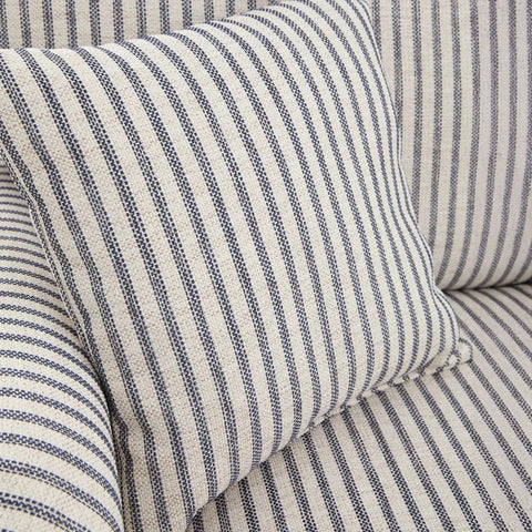 Pemberley Ticking Stripe Fabric Sofa Collection