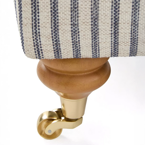 Pemberley Ticking Stripe Fabric Sofa Collection