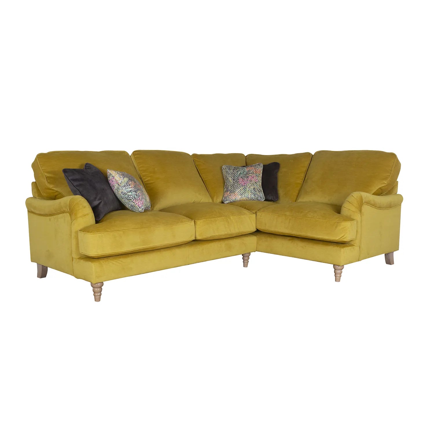 Wallace 2 Corner 1 Vintage Style Sofa