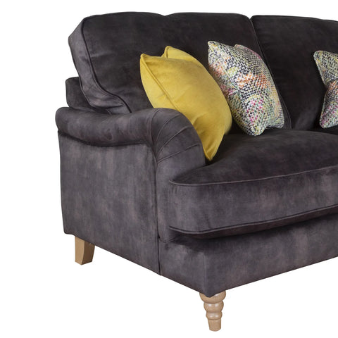 Wallace Plush Sublime Fabric 3 Seater Sofa Collection