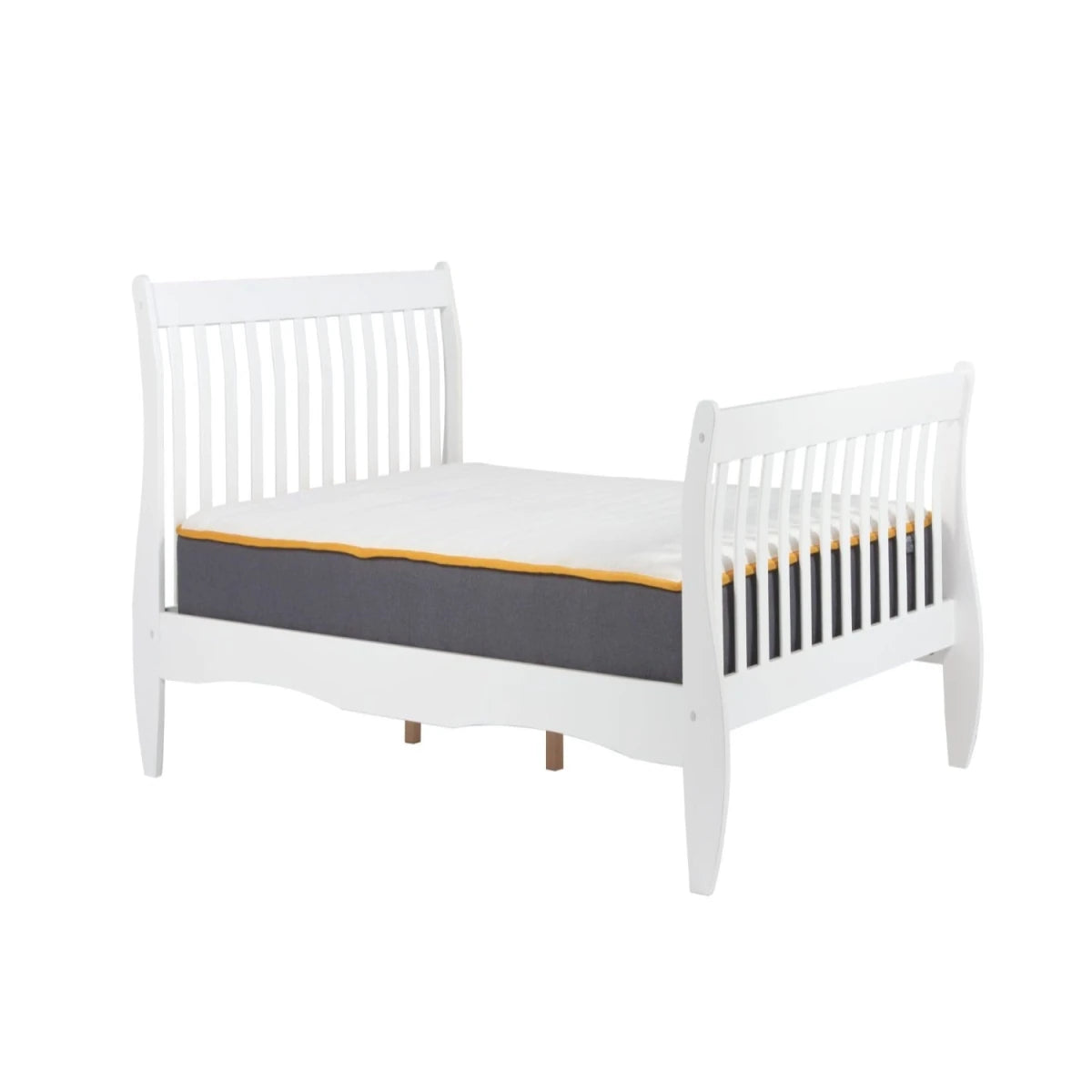 Slatted bed base designed to improve mattress performance and airflow.