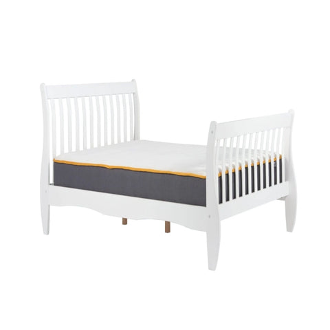 Slatted bed base designed to improve mattress performance and airflow.