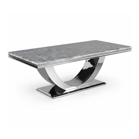 Bentley Venice Grey Marble Top Coffee Table - Pendle Village Furniture