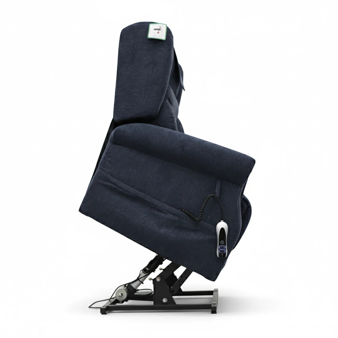 Berkshire Deep Blue Dual or Quad Motor Lift & Tilt Recliner Chair - Pendle Village Furniture