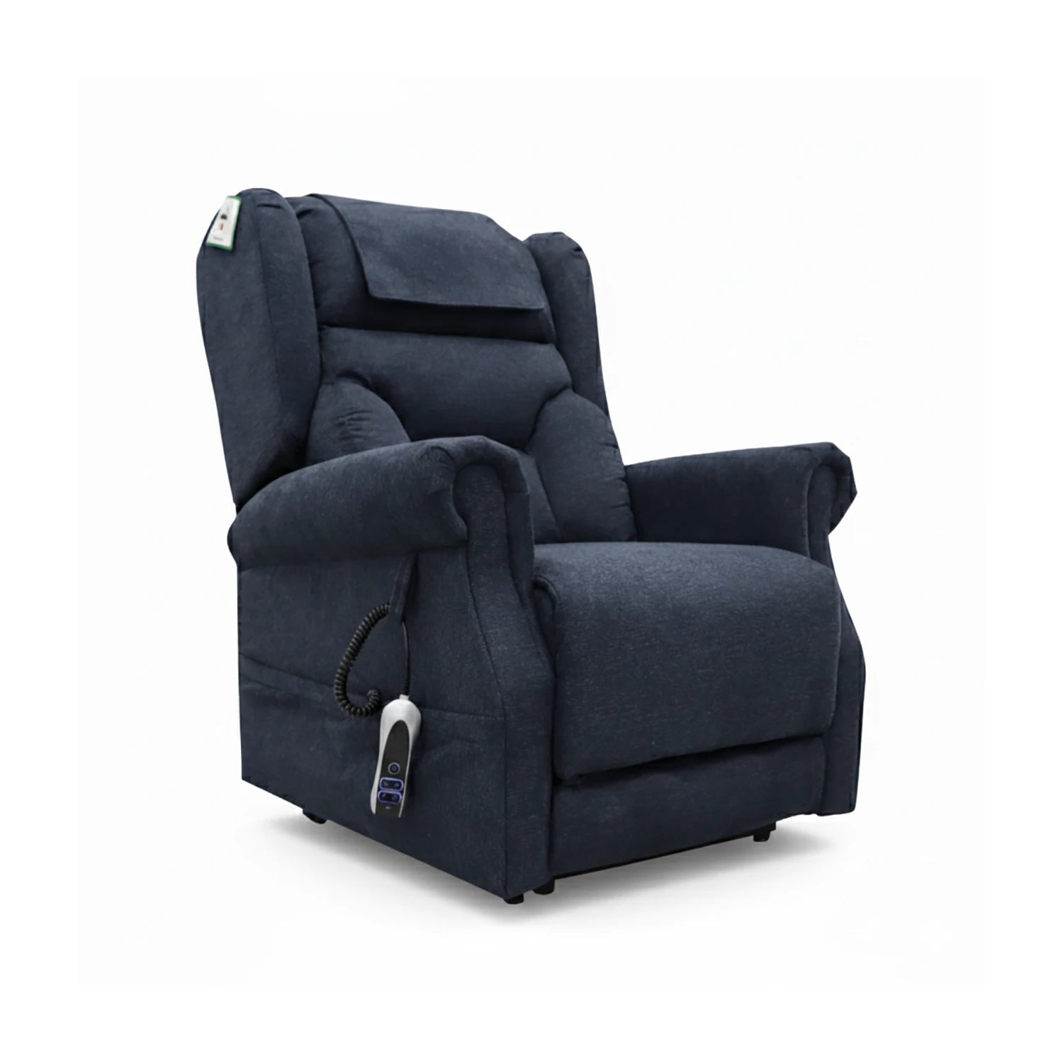 Berkshire Deep Blue Dual or Quad Motor Lift & Tilt Recliner Chair - Pendle Village Furniture