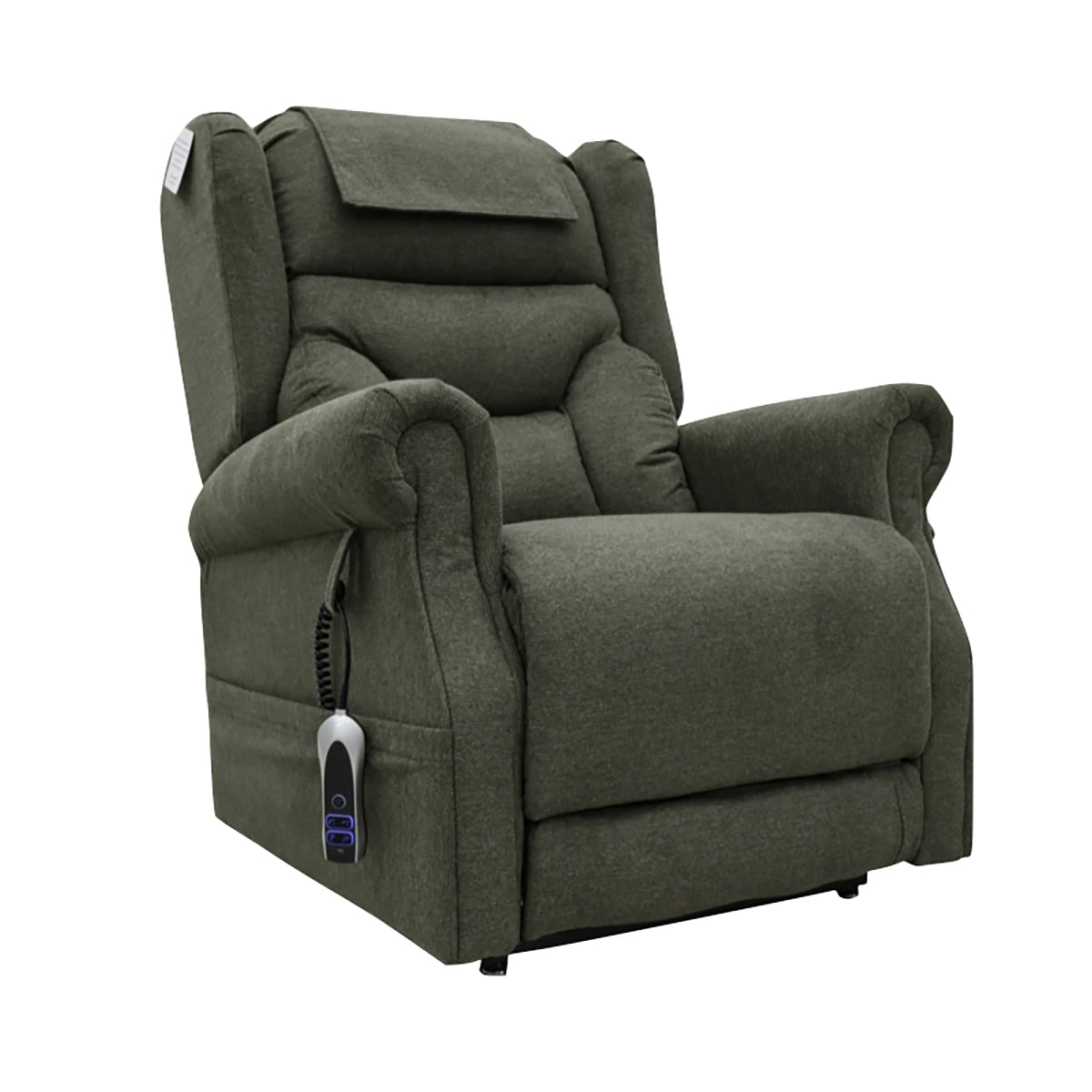 Berkshire Olive Dual or Quad Motor Lift & Tilt Recliner Chair - Pendle Village Furniture