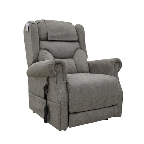 Berkshire Stone Grey Dual or Quad Motor Lift & Tilt Recliner Chair - Pendle Village Furniture