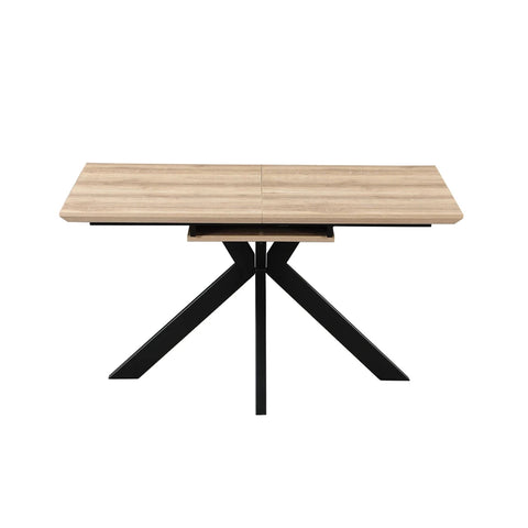 Bolton Distressed Oak Effect Extending Dining Table 140–180cm